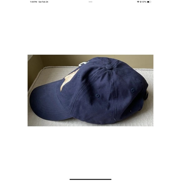 Cocker Spaniel Embroidered Blue Adjustable Baseball Cap Hat by GR8 DOGS NEW/TAGS - Picture 4 of 7